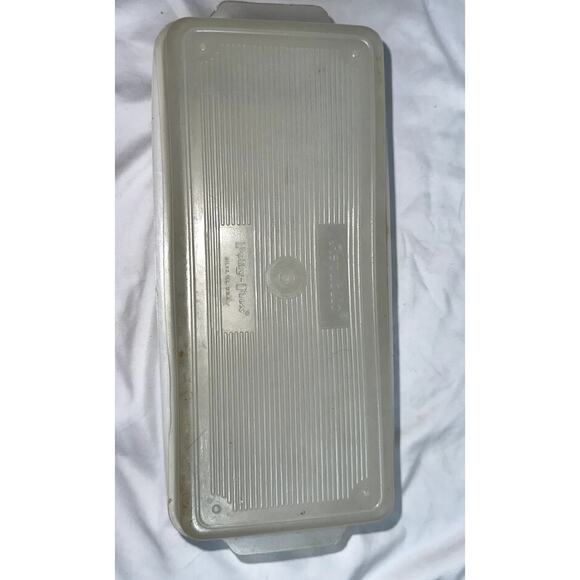 Vintage Republic Polly Flex White Breadbox with Lid - Picture 3 of 9